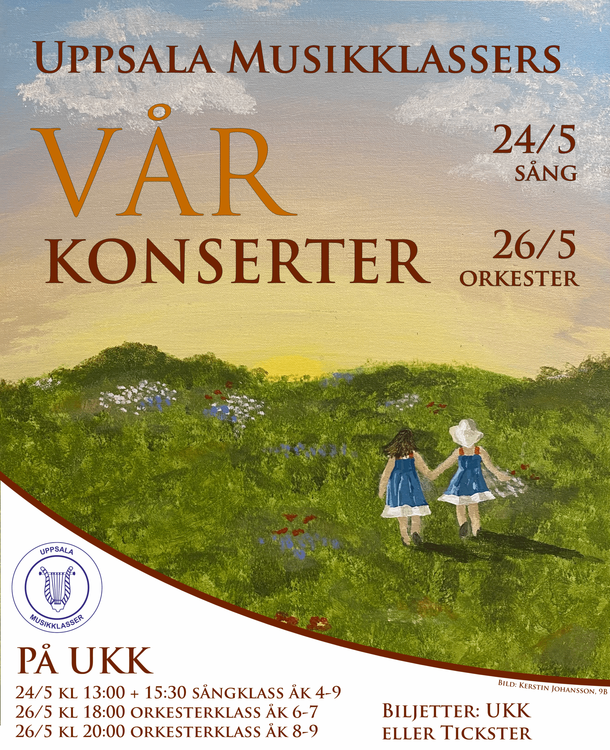 Affisch Vårkonsert 2025